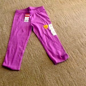 Purple leggings